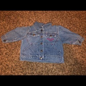 Calvin Klein blue jean jacket